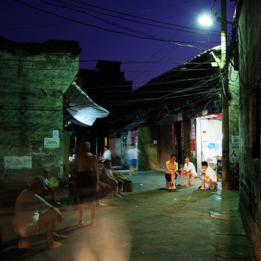 夏夜纳凉(音图配)