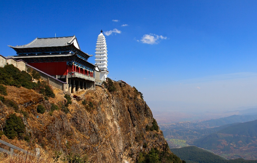 战之神作品〕鸡足山金顶寺1—大众摄影网